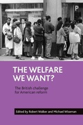 Cover: The welfare we want? - Policy Press