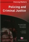 Cover: Policing and Criminal Justice - Learning Matters Ltd