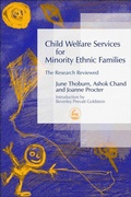 Cover: Child Welfare Services for Minority Ethnic Families - Jessica Kingsley Publishers