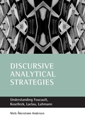 Cover: Discursive analytical strategies - Policy Press