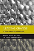 Cover: Leading change - Policy Press