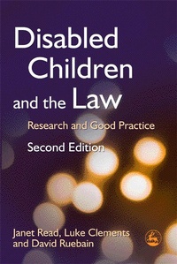 Abbildung von: Disabled Children and the Law - Jessica Kingsley Publishers