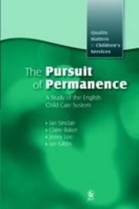 Enlarge image Cover: The Pursuit of Permanence - Jessica Kingsley Publishers