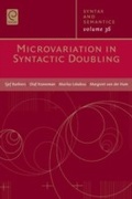 Cover: Microvariation in Syntactic Doubling - Emerald Group Publishing Limited
