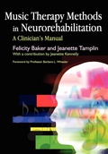 Cover: Music Therapy Methods in Neurorehabilitation - Jessica Kingsley Publishers