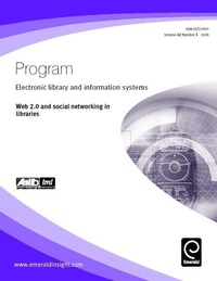 Enlarge image Cover: Web 2..0 and social networking in libraries. - Emerald Group Publishing Ltd