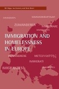 Cover: Immigration and homelessness in Europe - Policy Press