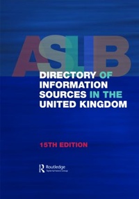 Abbildung von: Aslib Directory of Information Sources in the United Kingdom - Europa Publications Ltd