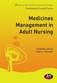 Abbildung von: Medicines Management in Adult Nursing - Learning Matters Ltd