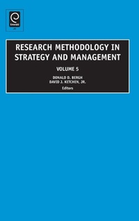 Enlarge image Cover: Research Methodology in Strategy and Management - Emerald Group Publishing Limited