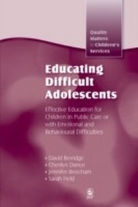Enlarge image Cover: Educating Difficult Adolescents - Jessica Kingsley Publishers