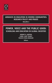 Enlarge image Cover: Power, Voice and the Public Good - Emerald Group Publishing Limited