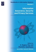 Cover: Information Assurance, Security and Privacy Services - Emerald Group Publishing Limited