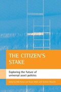 Cover: The citizen's stake - Policy Press