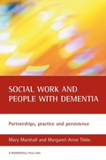 Cover: Social work and people with dementia - Policy Press