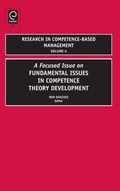 Cover: Research in Competence-Based Management - Emerald Group Publishing Limited