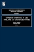 Cover: Corporate Governance in Less Developed and Emerging Economies - Emerald Publishing Limited