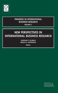 Cover: New Perspectives in International Business Research - Emerald Group Publishing Limited