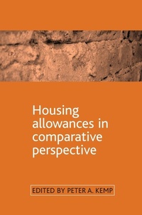 Enlarge image Cover: Housing allowances in comparative perspective - Policy Press