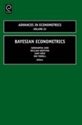 Cover: Bayesian Econometrics - Emerald Publishing Limited