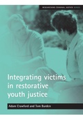 Cover: Integrating victims in restorative youth justice - Policy Press