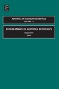 Cover: Explorations in Austrian Economics - Emerald Publishing Limited