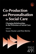 Cover: Co-Production and Personalisation in Social Care - Jessica Kingsley Publishers