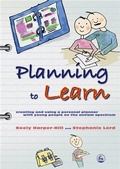 Cover: Planning to Learn - Jessica Kingsley Publishers