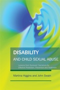 Cover: Disability and Child Sexual Abuse - Jessica Kingsley Publishers