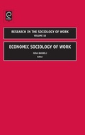 Cover: Economic Sociology of Work - Emerald Group Publishing Limited