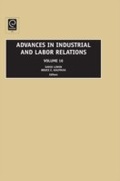 Cover: Advances in Industrial and Labor Relations - Emerald Publishing Limited