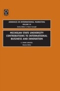 Cover: MSU Contributions to International Business and Innovation - Emerald Publishing Limited