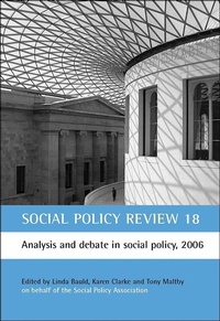 Enlarge image Cover: Social Policy Review 18 - Policy Press