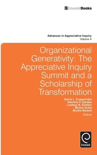 Enlarge image Cover: Organizational Generativity - Emerald Group Publishing Limited