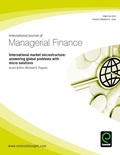 Cover: International Market Microstructure - Emerald Group Publishing Ltd