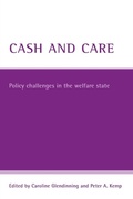 Cover: Cash and care - Policy Press