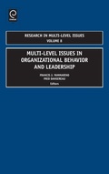 Cover: Multi-Level Issues In Organizational Behavior And Leadership - Emerald Group Publishing Limited