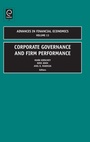Cover: Corporate Governance and Firm Performance - Emerald Group Publishing Limited
