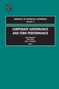 Cover: Corporate Governance and Firm Performance - Emerald Publishing Limited