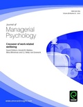Cover: Crossover of Work-Related Well-Being - Emerald Group Publishing Ltd