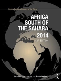 Abbildung von: Africa South of the Sahara 2014 - Europa Publications Ltd