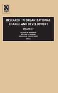 Cover: Research in Organizational Change and Development - Emerald Group Publishing Limited