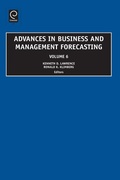 Cover: Advances in Business and Management Forecasting - Emerald Publishing Limited