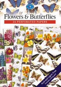 Abbildung von: Crafter's Paper Library: Flowers & Butterflies - Search Press Ltd