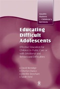 Cover: Educating Difficult Adolescents - Jessica Kingsley Publishers