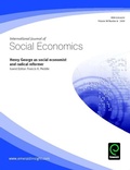 Cover: Henry George as social economist and radical reformer - Emerald Group Publishing Ltd