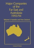 Cover: Major Companies of the Far East and Australasia: Australia and New Zealand - Kluwer Academic Publishers