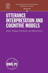 Abbildung von: Utterance Interpretation and Cognitive Models - Emerald Group Publishing Limited