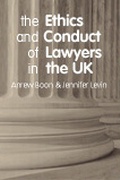 Cover: The Ethics and Conduct of Lawyers in England and Wales - Hart Publishing