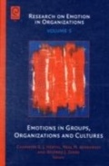 Cover: Emotions in Groups, Organizations and Cultures - Emerald Publishing Limited
